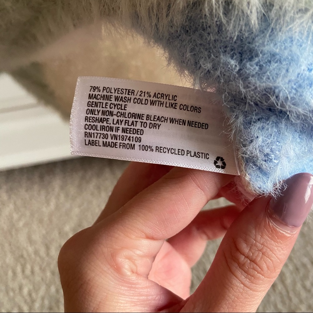Colorblock Eyelash Sweater Wild Fable Target Size S - Picture 6 of 6